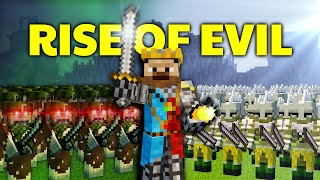 Defending MINECRAFT Kingdom from EVIL INVASION