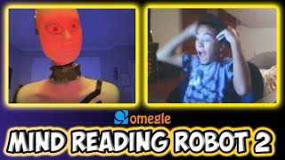 Mind Reading Robot 2 on OMEGLE!
