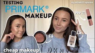 Full Face of PRIMARK Makeup... is it good? (FIRST IMPRESSIONS)