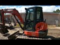 KUBOTA U55-4 1000 HOUR REVIEW! @cotontop3 U55 OR KX57 BETTER?