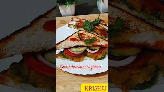 Potato masal sandwich 🥪 | veg sandwich #viralshorts #sandwich #cooking #food #breakfastrecipe