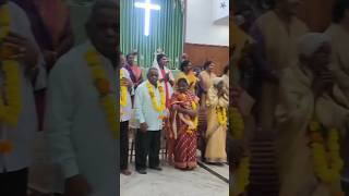 ఇన్ని పెళ్లి జంటల్ని చూసారా#weddings #weddingvideo#churchservice #jesuslovesyou#shots #happymoments