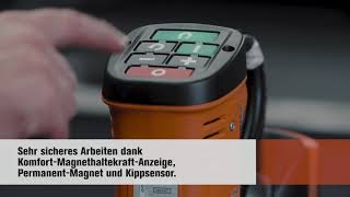 FEIN AKBU: Sicheres Arbeiten u.a. dank Kippsensor. [AKBU 35]