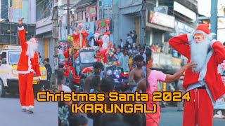 Christmas Santa 2024 (Karungal) #kanyakumari #christmas #christian #kanniyakumari #kanyakumarirain