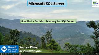 How Do I - Set Max Memory for SQL Server