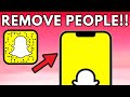 How to Remove Someone From Your Group Chat on Snapchat
