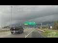 12 28 2024 port arthur tx tornado warning high winds and hail intense lightning shelf cloud