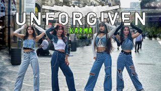 [KPOP IN PUBLIC AZERBAIJAN] LE SSERAFIM (르세라핌) - 'UNFORGIVEN' Dance Cover by KARMA (4members)