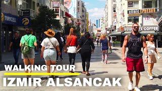 Izmir Downtown Walking Tour, Alsancak to Çankaya | Turkey Travel 2022 | 4K UHD 60fps