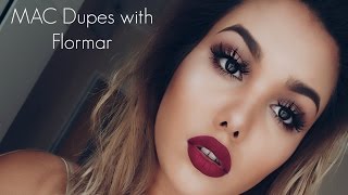 Popular MAC Lipstick Dupes with Flormar