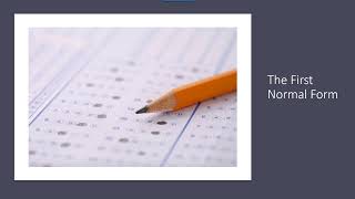 Databse Normalization - First Normal Form | Essential SQL