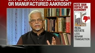 CNN News18: Note Ban Impact on Economy (featuring Sanjaya Baru)