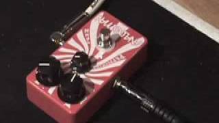 Analogman Peppermint Fuzz guitar pedal demo Gibson SG