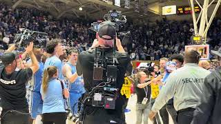 UNC Basketball: Tar Heels Celebrate Win At Duke