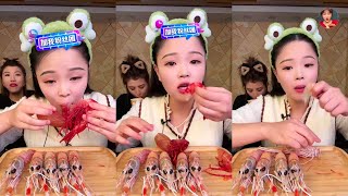 【ASMR MUKBANG】대창 동파육 새우 족발 중국 먹방 。 ASMR XIAOYU MUKBANG。N02。151123。3