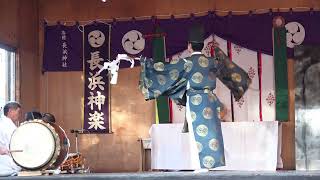 奉納神楽 高屋大神 長浜神楽 柞原八幡宮 仲秋祭・浜の市