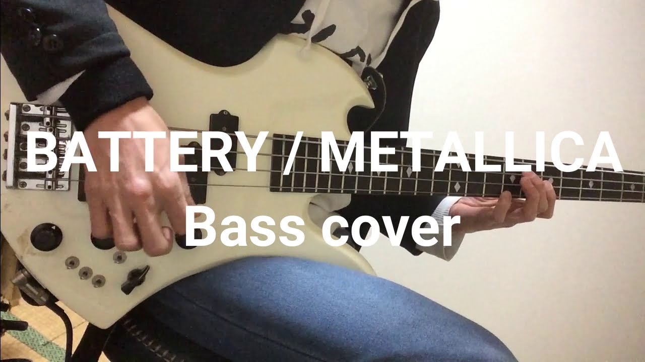 METALLICA / BATTERY Bass Cover - YouTube