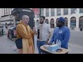 muslims debate with a hare krishna monk