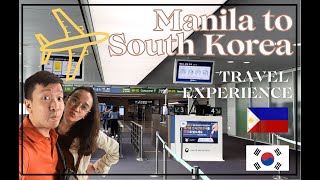 LET'S GO TO SOUTH KOREA! Manila to Incheon Travel Experience | Dee M.