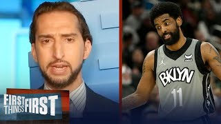 Kyrie Irving reveals a 6-team wishlist if talks fall through with Nets | NBA | FIRST THINGS FIRST