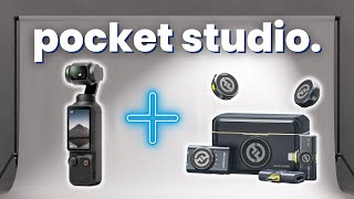 DJI Osmo Pocket 3 + Hollyland Lark M2 = A Pocket Studio!