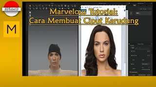 Tutorial Marvelous : Cara Membuat Ciput Bandana Kerudung