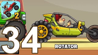 Hill Climb Racing 2 - Gameplay Walkthrough Part 34 - Rotator (iOS, Android)