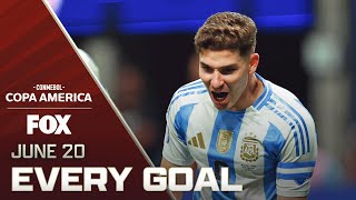 Copa América 2024: Every goal from Thursday, June 20 | FOX Soccer