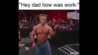 John Cena whipping The Miz meme