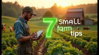 7 Tips for Small Farms to Maximize Profits! #SmallFarmTips #FarmProfits #AgricultureSuccess