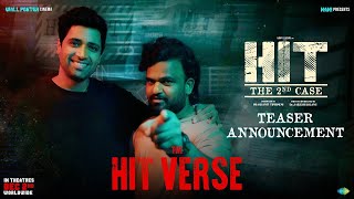 HIT 2 Teaser Announcement | The HIT VERSE | Adivi Sesh | Nani | Sailesh Kolanu