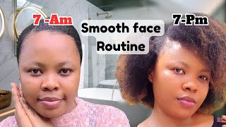 How to get smooth glowing face;Acne treatment face routine by a dermatologist