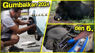 Masivní servis, Medvídci z Fagaraše a Klobásy z Transalpiny | Gumbalkan 2024 (Den 6.)