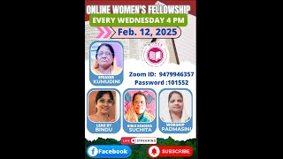 Online Women's Fellowship- Oriya Language-Speaker- Mrs. Kumudini Lima- Worship- Mrs. Padmasini Karad