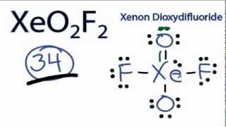 XeO2F2 Lewis Structure - How to Draw the Lewis Structure for XeO2F2