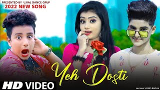Yeh Dosti Hum Nahi Todenge 🌴 Friendship Story🌴 Rick & Rupsa 🙄Latest Hindi Song 💕 Ujjal Dance Group