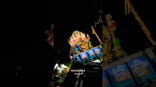 Nalgonda Hanuman Nagar Ganesh Nimajjanam 2024 #devotional