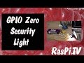 GPIO Zero Security Light in 16 lines of code