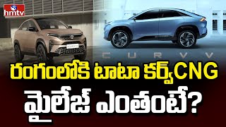 రంగంలోకి టాటా కర్వ్ CNG మైలేజ్ ఎంతంటే | Tata Curve CNG | News Chips | hmtv