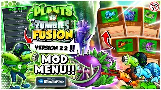 RELEASE‼️PVZ FUSION MOD MENU VERSI 2.2 ANDROID TERBARU!! UNLIMITED SUN + NO COOLDOWN | PvZ Fusion