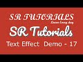 Text Shadow Effect | Demo - 17 | Css | SR Tutorials