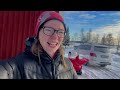 🇸🇪 polarkreis vlog ein ganz normaler februartag ❄️