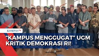 Suarakan Penyelewengan Konstitusi, UGM Kritik Demokrasi Indonesia Lewat Gerakan 'Kampus Menggugat'!