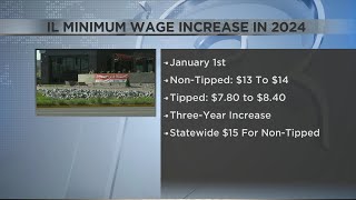 Illinois minimum wage prepares to increase for 2024