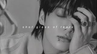 jung kook - shot glass of tears (slowed + reverb)