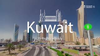 25 flights weekly to #Kuwait