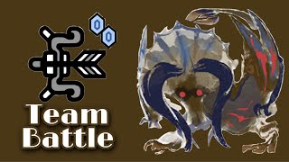 MHRISE - 痛烈無比、ヌシ・ディアブロス 首領角龍 TeamBattle 弓(冰屬性)