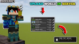 How to Transfer and Upload Custom Worlds on Mine Fort Hosting (Server) 😉