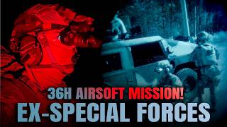 EX GERMAN SPECIAL FORCES TRIES AIRSOFT - 36 HOURS MISSION - Light Sim! | KUNI