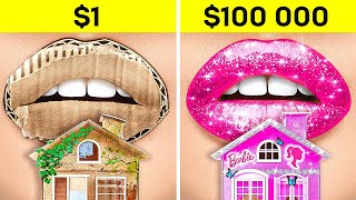 RETO DE ARTE RICO VS POBRE 💝 Gadgets Escolares de $1 vs $100,000 😱 Ideas de Bricolaje por YayTime!